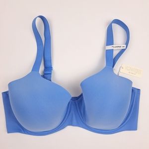 Aerie Smoothez Bra Lightly Lined Underwire Blue 38DD